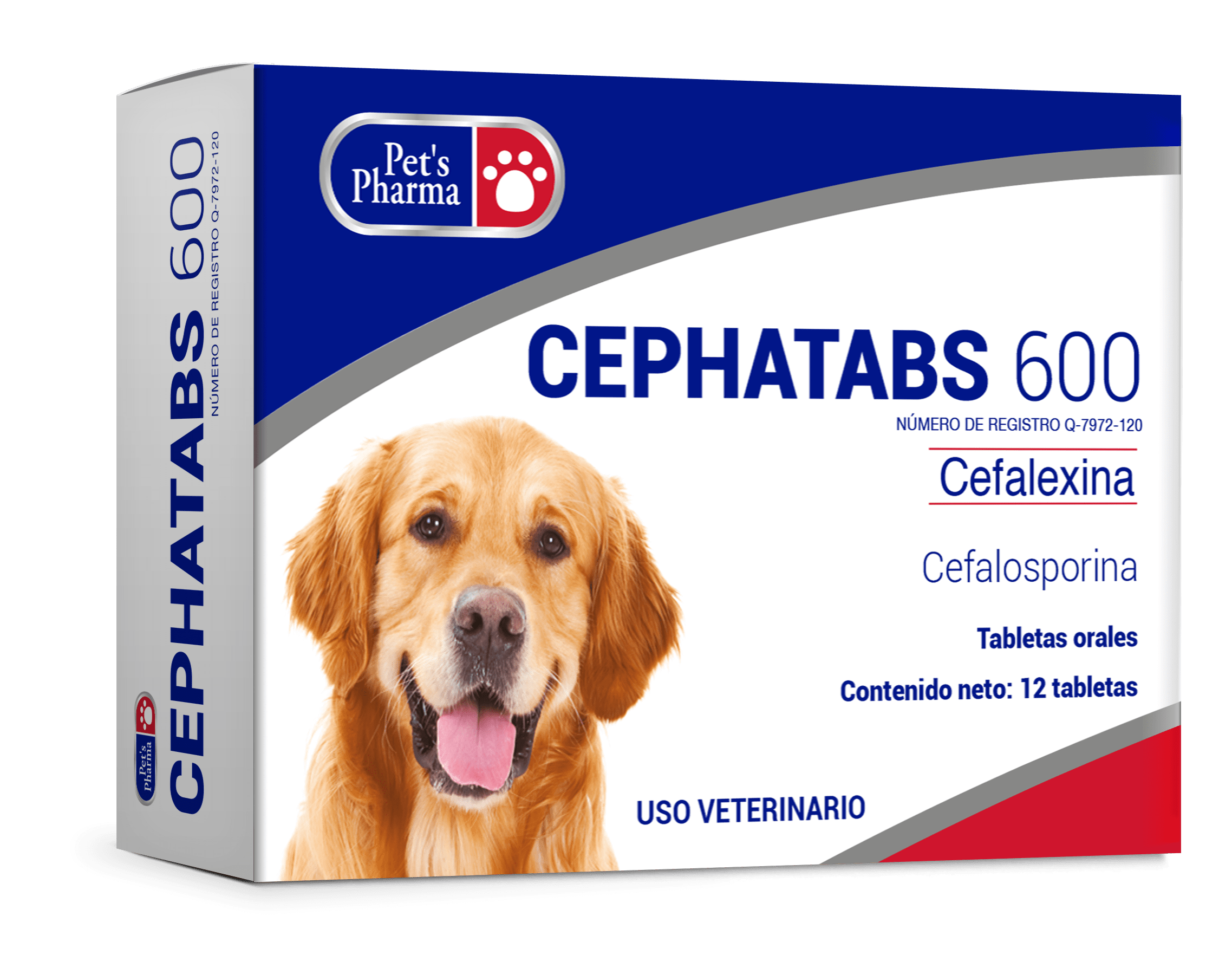 Cephatabs 600 - 12 Tabletas Pet's Pharma Cephatabs 600 - 12 Tabletas Pet's Pharma
